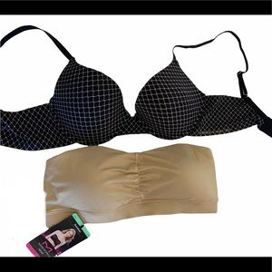 NWT Set Of 2 Bras Maidenform Vince Camuto 34C